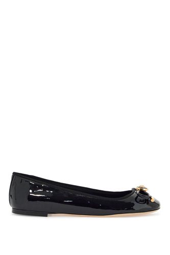 Versace Opera Bow Ballet Flats - Versace - Modalova