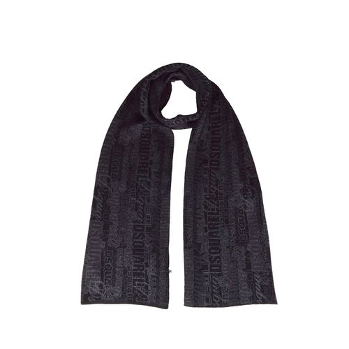 Dsquared Logo Jacquard Knitted Scarf - Dsquared2 - Modalova