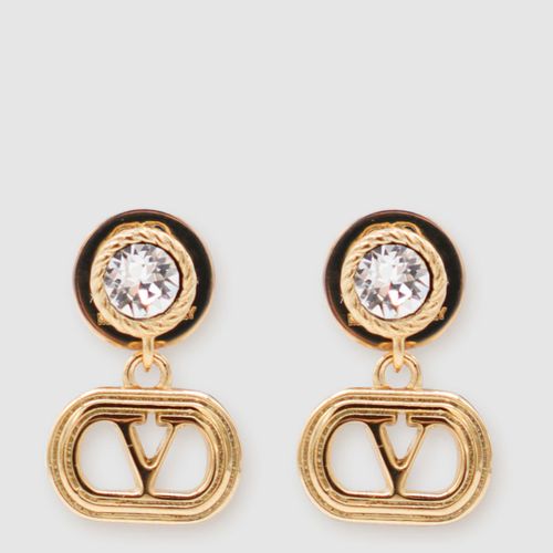 Gold And Metal Earrings - Valentino Garavani - Modalova