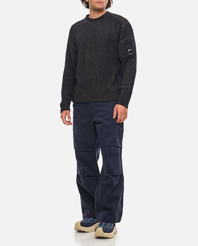 C. P. Company Knitwear Crew Neck In Fleece Knit - C.P. Company - Modalova