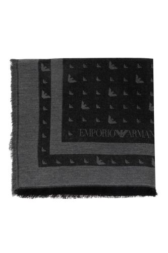 Emporio Armani Scarf With Logo - Emporio Armani - Modalova