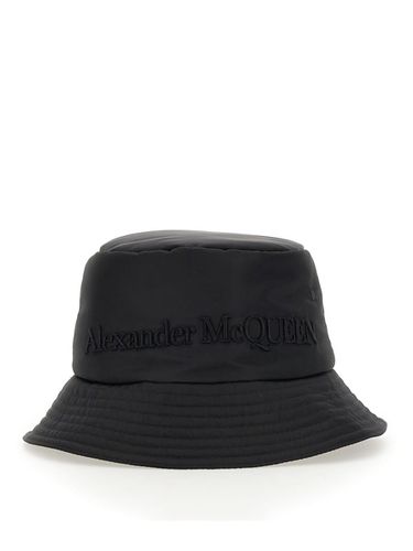 Bucket Hat With Logo - Alexander McQueen - Modalova