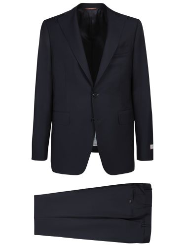 Canali Blue Mohair Suit - Canali - Modalova