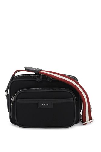 Black Canvas Code Crossbody Bag - Bally - Modalova