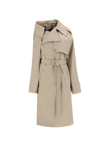 Balenciaga Oneshoulder Trench Coat - Balenciaga - Modalova