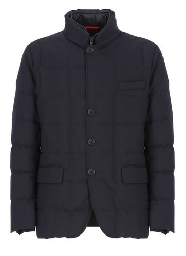 Fay Padded And Quilted Down Jacket - Fay - Modalova