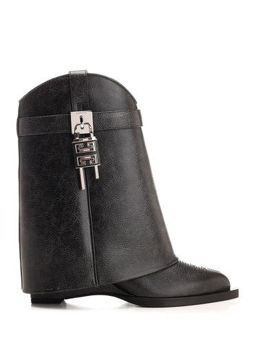 Shark Lock Cowboy Ankle Boots - Givenchy - Modalova