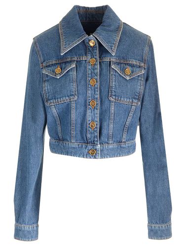 Etro Slim Fit Denim Jacket - Etro - Modalova