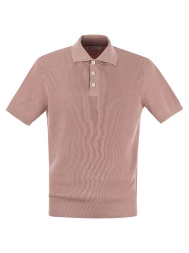 Cotton Polo-style Jersey - Brunello Cucinelli - Modalova