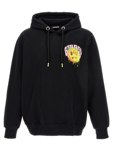 Hoodie With Front And Back Graphic Print - Barrow - Modalova