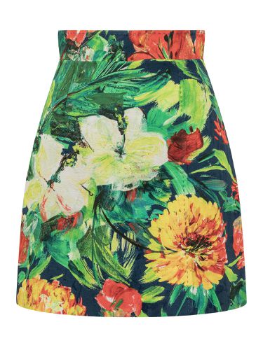 Bloom Brocade Miniskirt - Dolce & Gabbana - Modalova