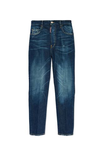 Distressed Straight-leg Jeans - Dsquared2 - Modalova