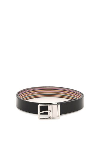 Signature Stripe Reversibile Belt - Paul Smith - Modalova