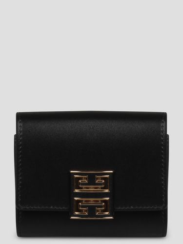 Givenchy Leather 4g Trifold Wallet - Givenchy - Modalova