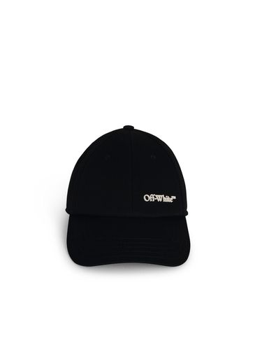 Off-White Black Cotton Cap - Off-White - Modalova