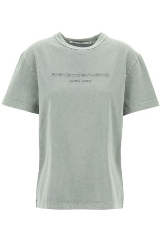 Cotton Crew-neck T-shirt - Alexander Wang - Modalova