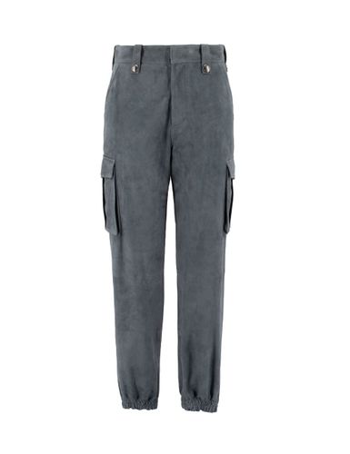 Dyed Rib Cargo Pants - Ermanno Scervino - Modalova