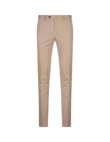 PT Torino Beige Silkochino Trousers - PT Torino - Modalova