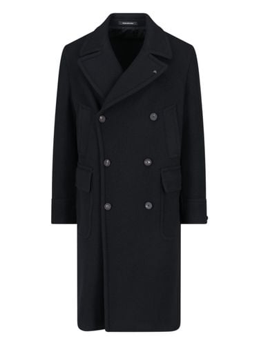 Cherry Double-breasted Midi Coat - Tagliatore 0205 - Modalova