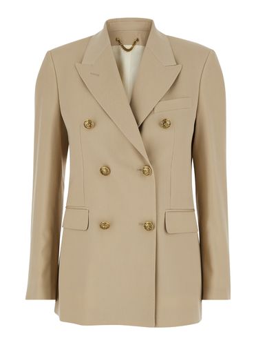 Double-breasted Blazer With Peak Revers In Wool Woman - Golden Goose - Modalova