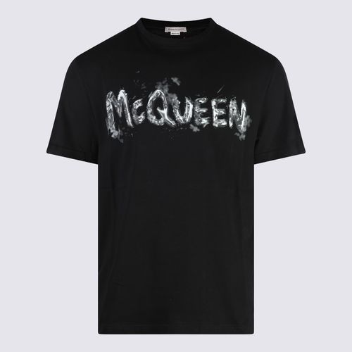 Black Cotton T-shirt - Alexander McQueen - Modalova