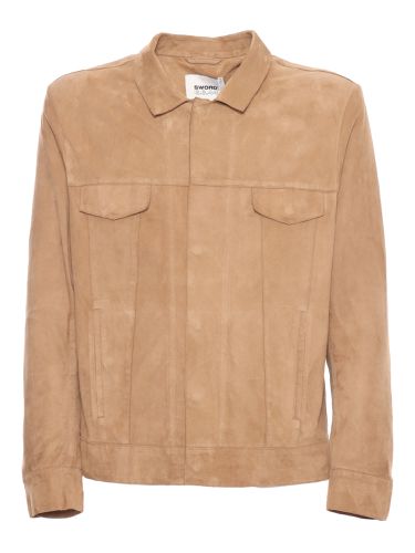 S. W.O. R.D.. Beige Goatskin Jacket - S.W.O.R.D.. - Modalova