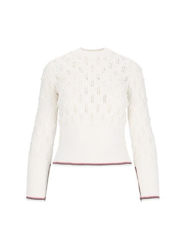 Thom Browne Openwork Sweater - Thom Browne - Modalova