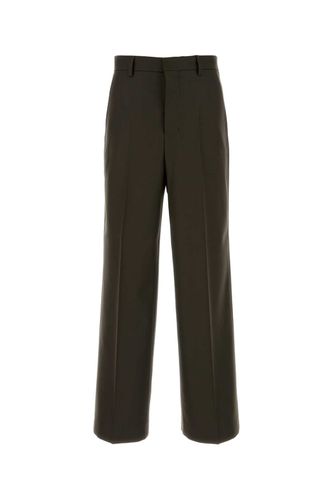 Brown Wool Pant - Ami Alexandre Mattiussi - Modalova