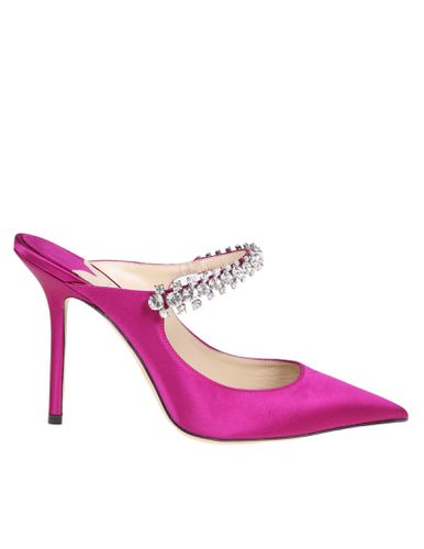 Bing 100 Mule In Satin Color Boysenberry - Jimmy Choo - Modalova