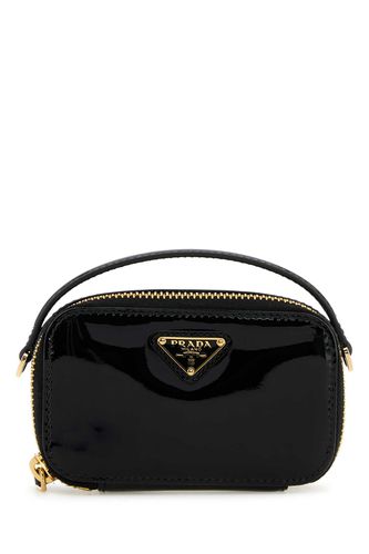 Prada Black Leather Pouch - Prada - Modalova