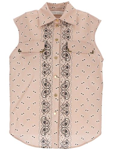 All-over Pattered Sleeveless Top - Palm Angels - Modalova