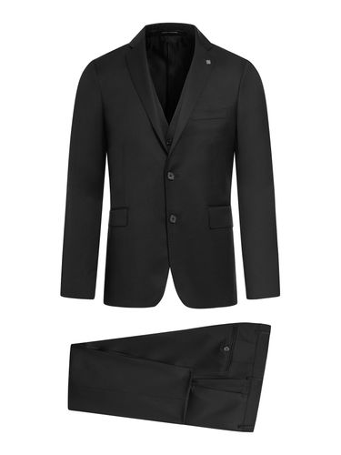 Tailored Wool Suit With Vest - Tagliatore - Modalova