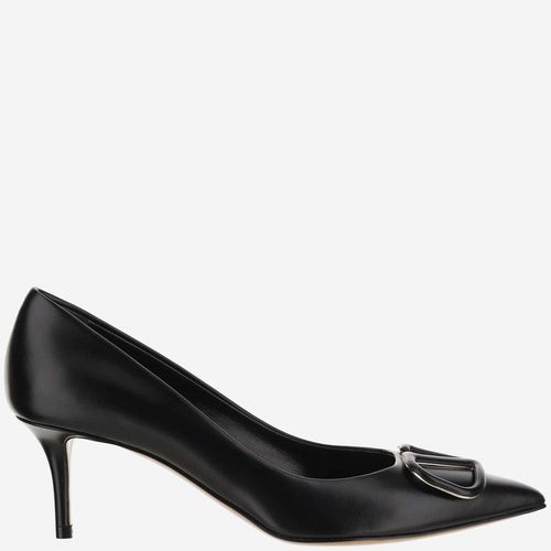 Leather Stiletto Heel - Valentino Garavani - Modalova