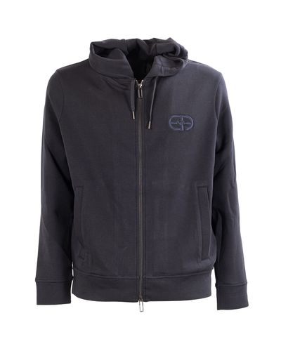 Emporio Armani Hooded Sweatshirt - Emporio Armani - Modalova