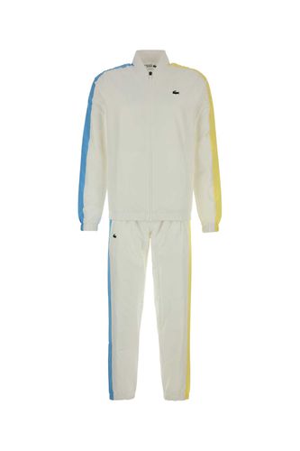 Lacoste White Polyester Tracksuit - Lacoste - Modalova