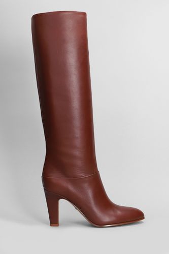 Eve High Heels Boots In Leather - Chloé - Modalova