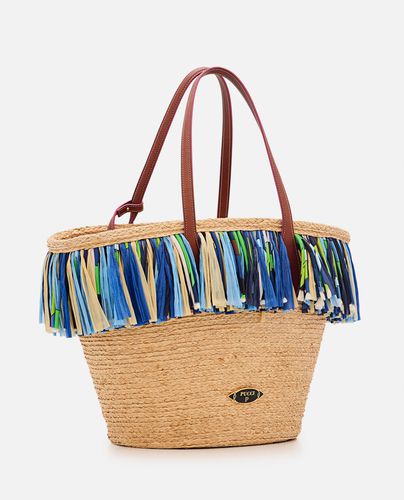 Pucci Fringes Basket Bag - Pucci - Modalova