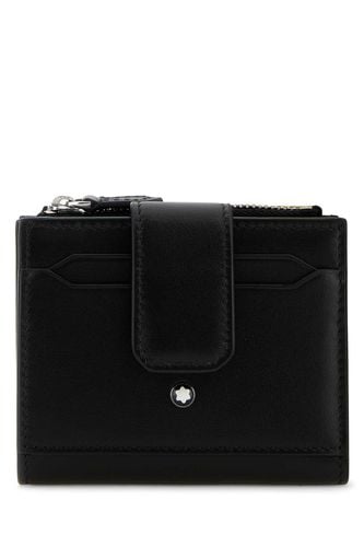 Montblanc Black Leather Wallet - Montblanc - Modalova