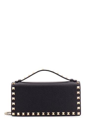 Garavani Studded Wallet On Chain - Valentino Garavani - Modalova