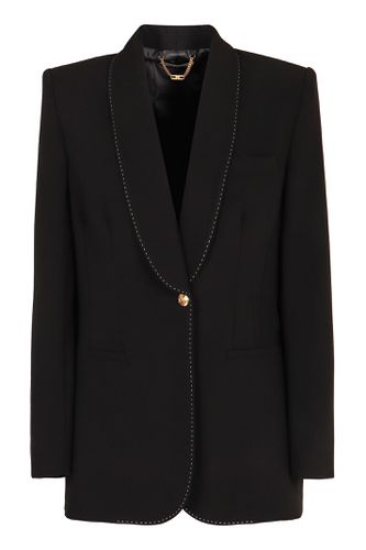 Single-breasted Viscose Blazer - Elisabetta Franchi - Modalova