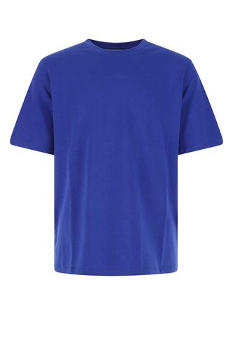 Electric Blue Cotton Oversize T-shirt - Just Don - Modalova