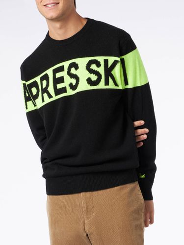 Man Crewneck Sweater With Après Ski Jacquard Print - MC2 Saint Barth - Modalova
