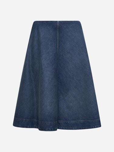 Khaite Renta Denim Skirt - Khaite - Modalova