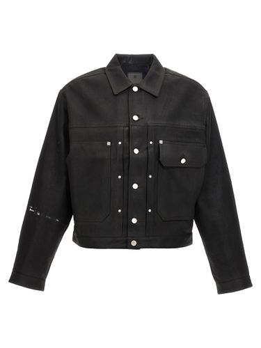 Givenchy Coated Denim Jacket - Givenchy - Modalova