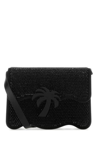 Embellished Suede Palm Beach Crossbody Bag - Palm Angels - Modalova