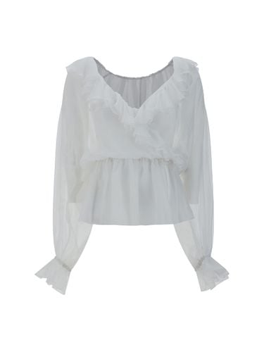 Chiffon Blouse With Ruffles - Dolce & Gabbana - Modalova