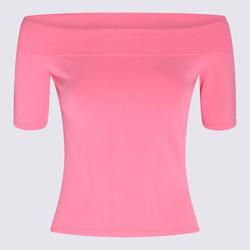 Pink Viscose Blend Top - Alexander McQueen - Modalova