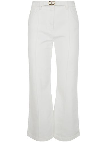 TwinSet Denim Trousers - TwinSet - Modalova