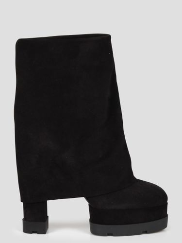 Nancy Reversable Suede Boots - Casadei - Modalova