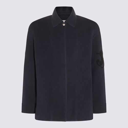 Jil Sander Navy Wool Shirt - Jil Sander - Modalova